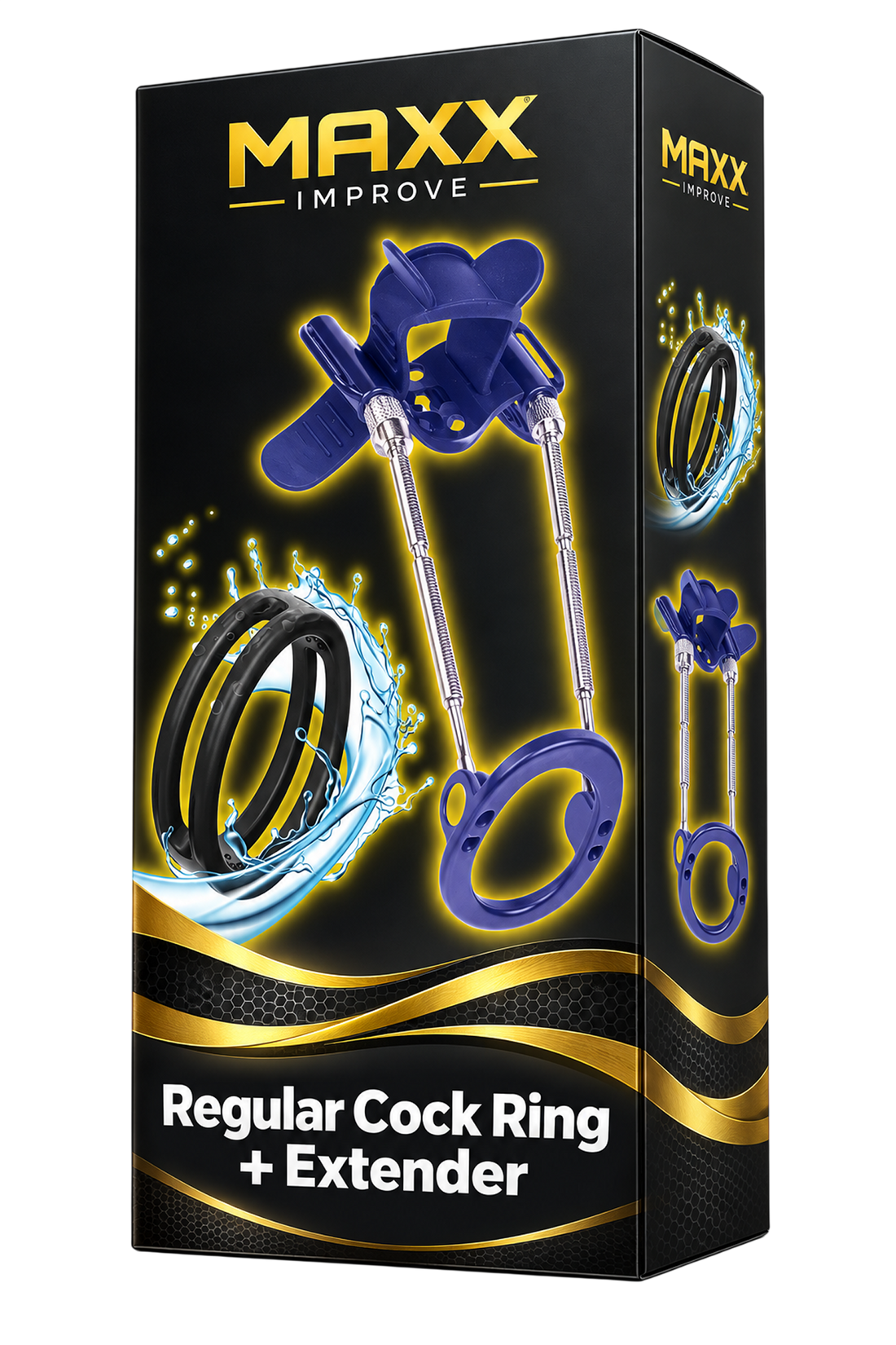 6-Pack Cock Rings + Extender
