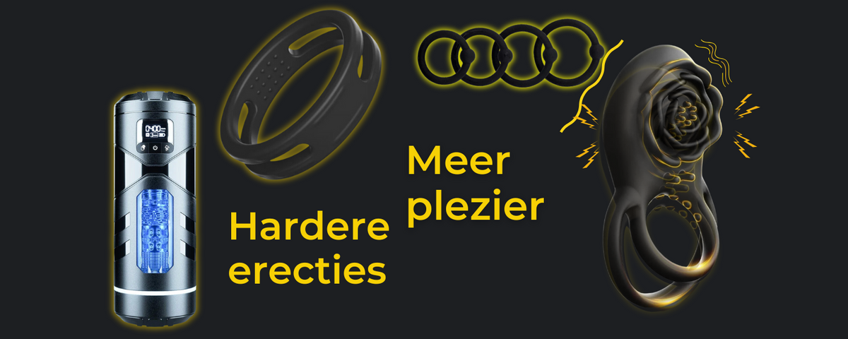 Masturbators & Cockringen: De Perfecte Combinatie voor Meer Genot en Hardere Erecties