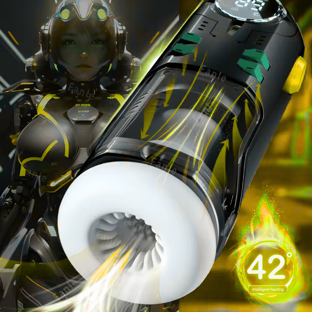 MAXX IMPROVE SensuWave Masturbator 3-In-1, Suck-Vibrate-Moaning (Optional)