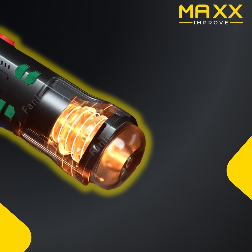 MAXX IMPROVE SensuWave Masturbator 3-In-1, Suck-Vibrate-Moaning (Optional)