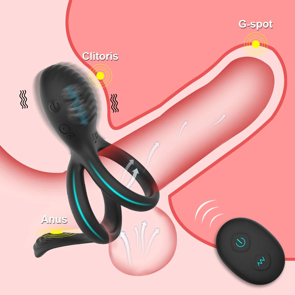 MAXX IMPROVE Fun4You&Me Vibrating Cock Ring - Maxx Improve
