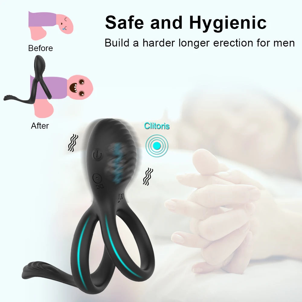 MAXX IMPROVE Fun4You&Me Vibrating Cock Ring - Maxx Improve