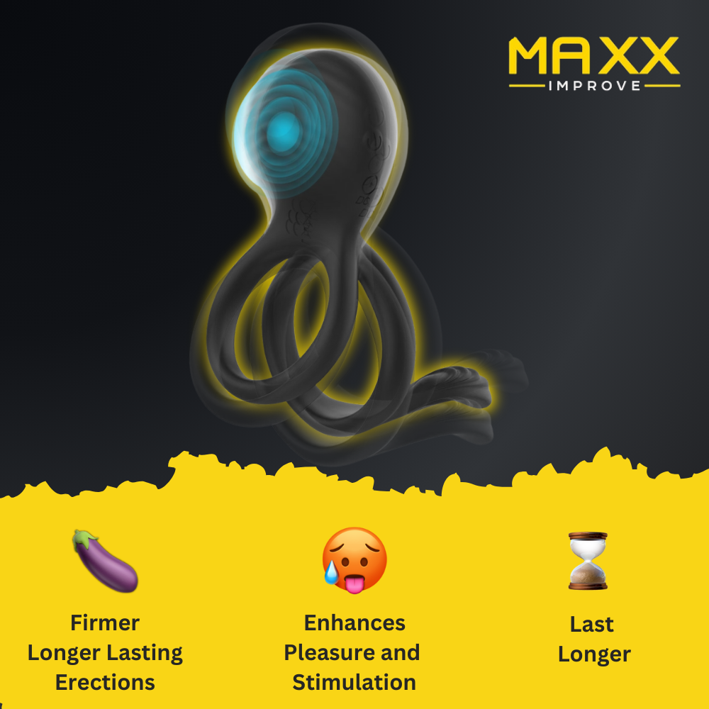 MAXX IMPROVE Fun4You&amp;Me Vibrating Cock Ring