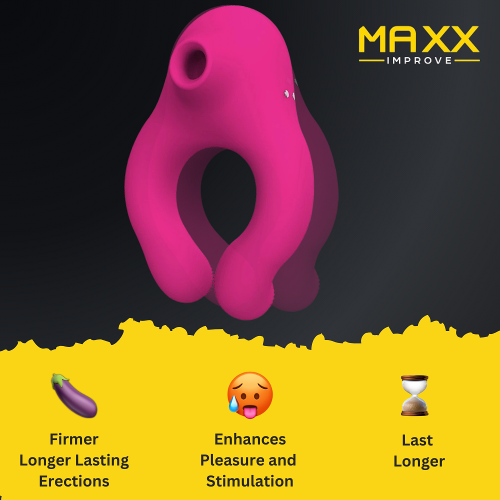 MAXX IMPROVE Lock Tornado Vibrating Cock Ring