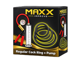 7-Pack Cock Rings + Regular Pump