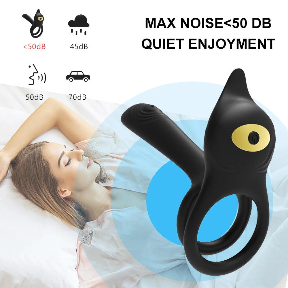 MAXX IMPROVE Double Trouble Vibrating Cock Ring - Maxx Improve