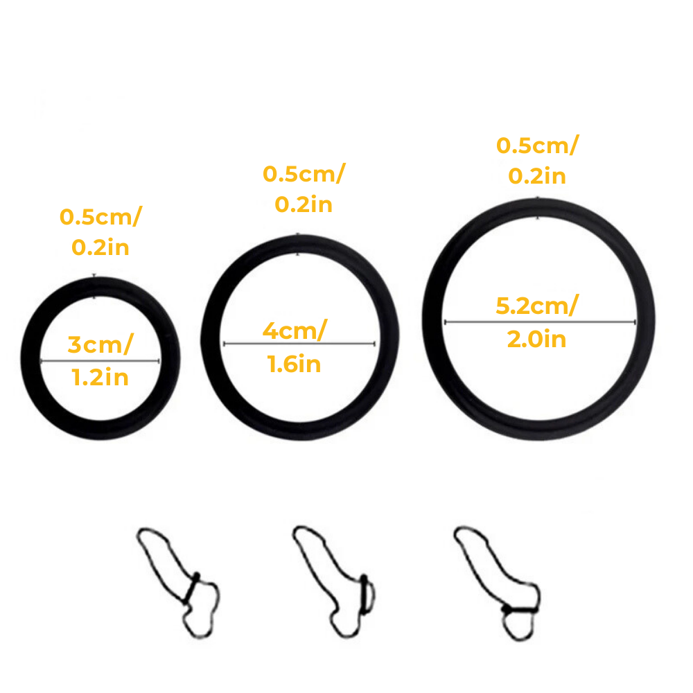 MAXX IMPROVE 7-Pack Cock Rings - Maxx Improve