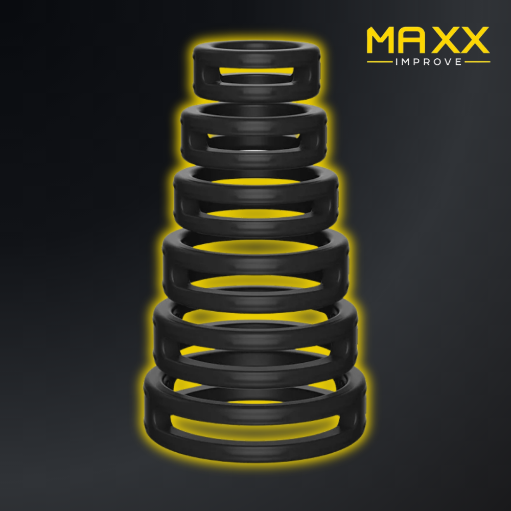 MAXX IMPROVE 6-Pack Cock Rings - Maxx Improve