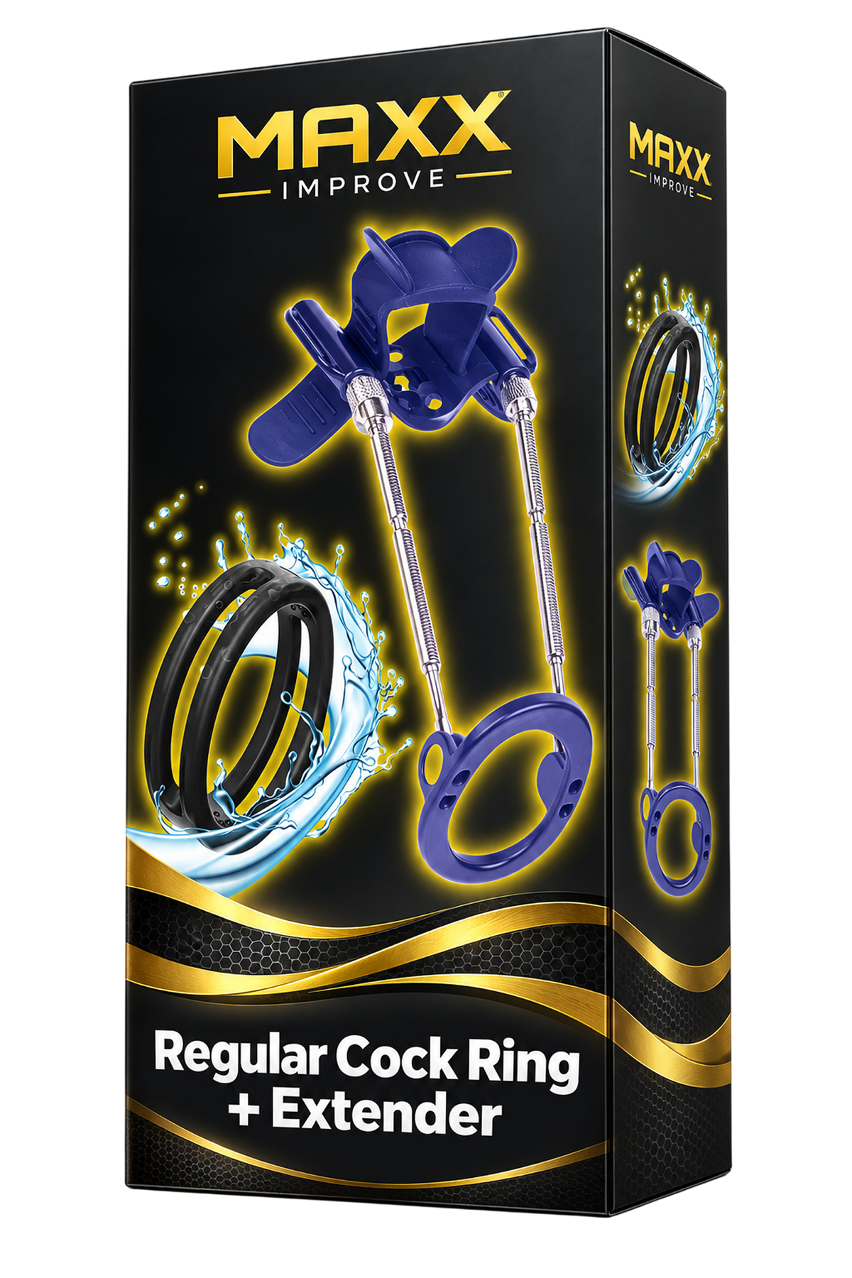 6-Pack Cock Rings + Extender