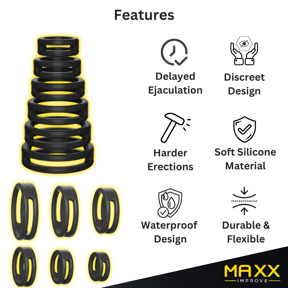 MAXX IMPROVE 6-Pack Cock Rings