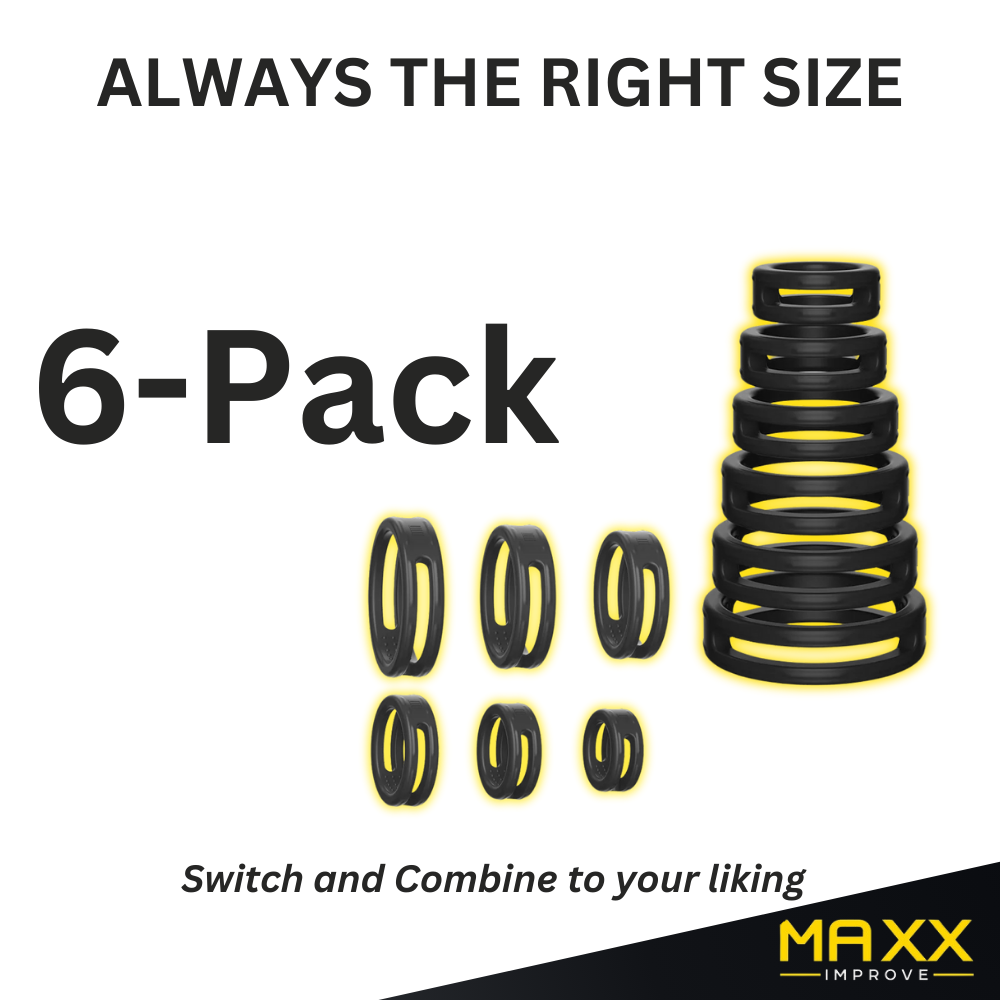 MAXX IMPROVE 6-Pack Cock Rings